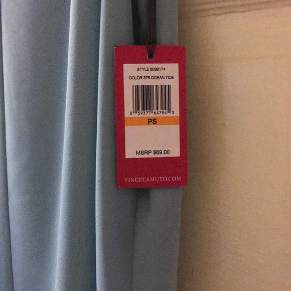 Vince camuto drape sleeveless blouse - Picture 3 of 3